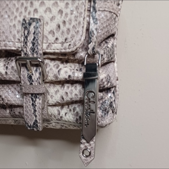 COPY - RARE- COLE HAAN SNAKESKIN CROSSBODY BAG I’ve added a unbranded dust bag. - Picture 3 of 13